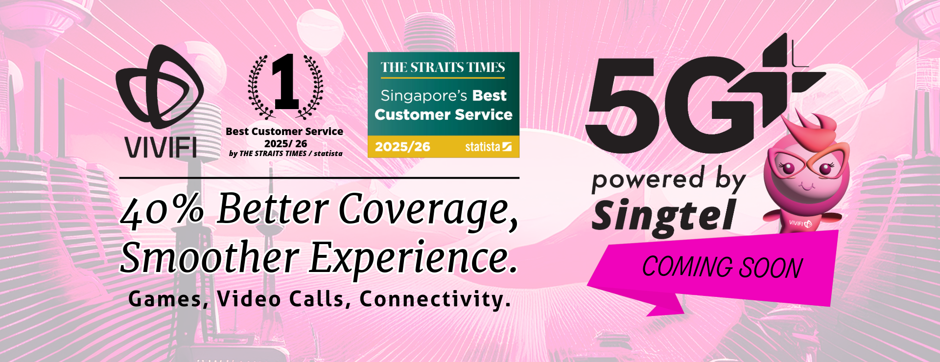 VIVIFI 5G+ is coming soon!